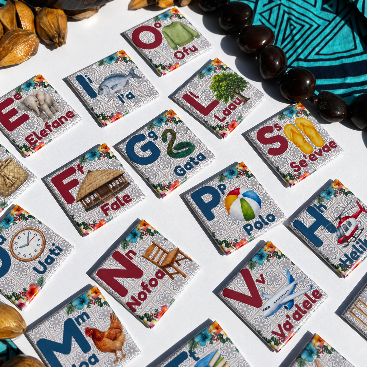 Le Gagana Samoa Collection Samoan Alphabet