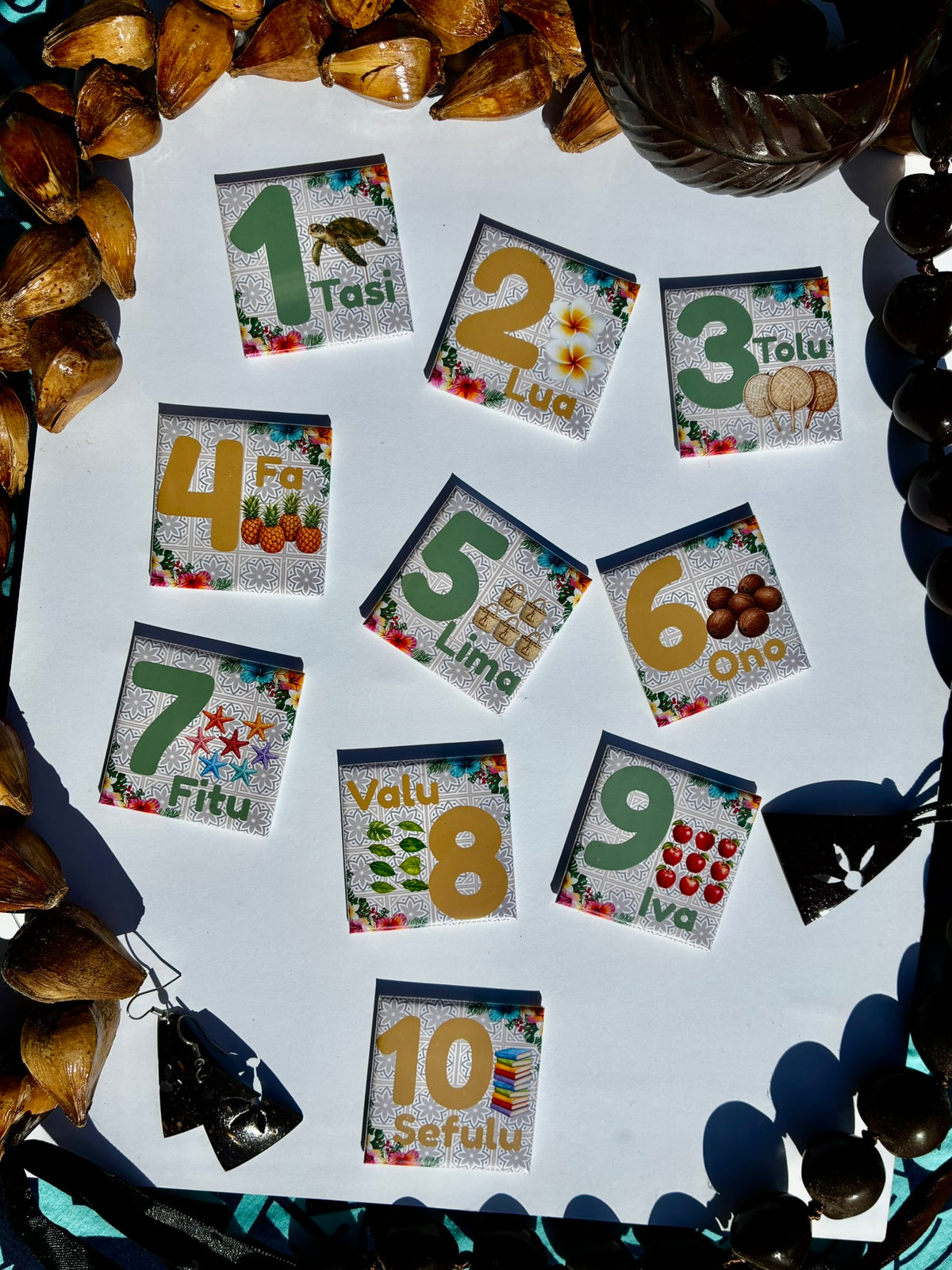 Heritage Collection Complete Samoan Alphabet & Numbers