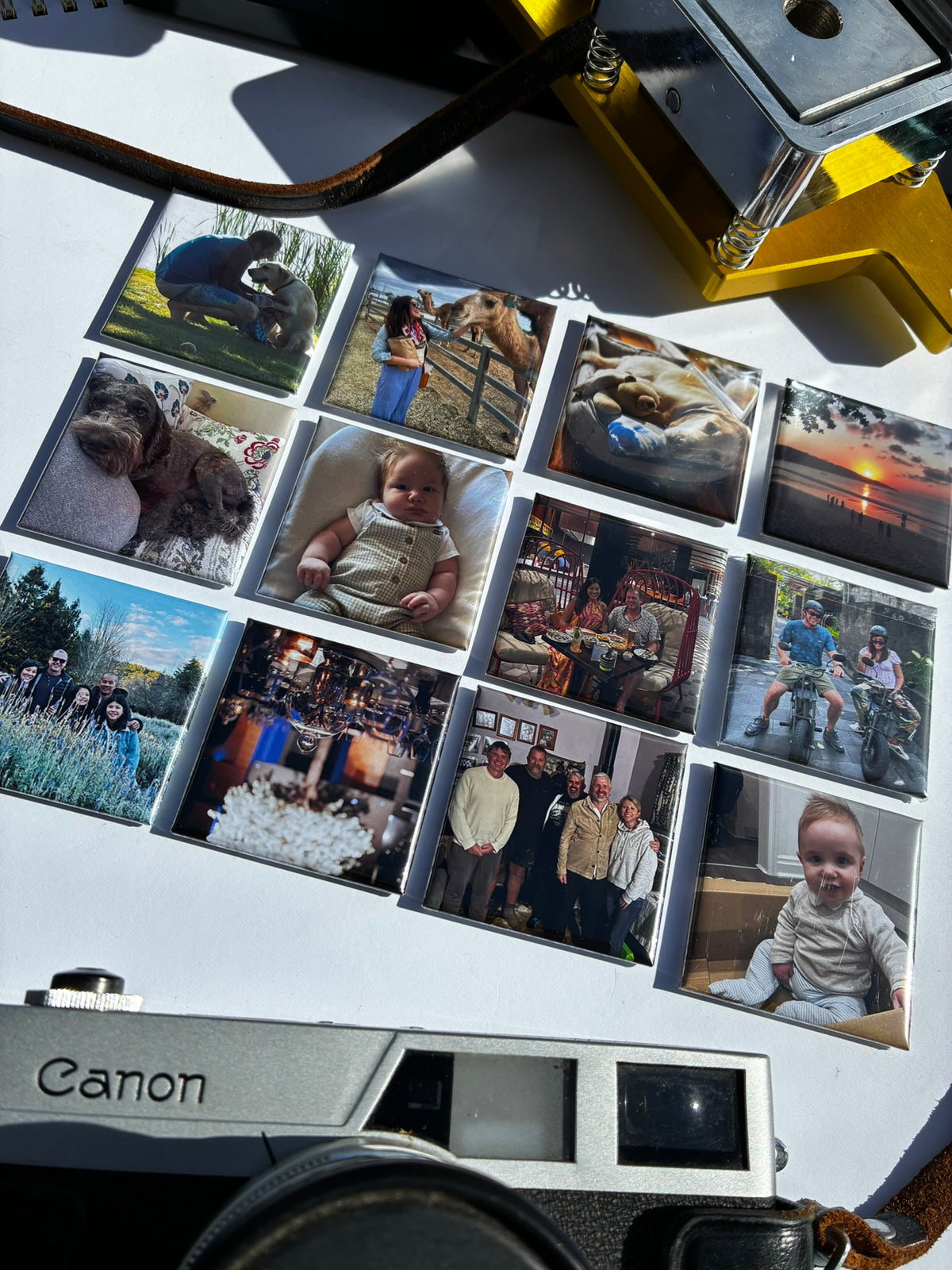 Keepsake Collection 12 Personalised Photo Magnets